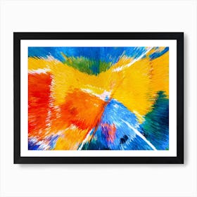 Acrylic Extruded Painting 162 Art Print