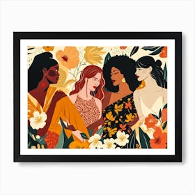 Women Of Color 24 Art Print