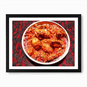 Chicken Curry 2 Art Print