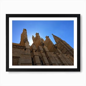 Cathedral Of Barcelona (Spain Series) Art Print