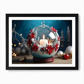 Christmas Ball Art Print