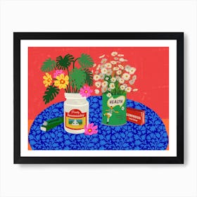 Wellness Kit Art Print