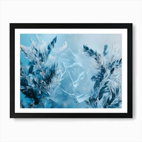 Ice Crystals Art Print