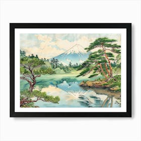 Mt Fuji 4 Art Print