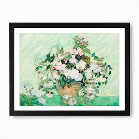 Roses (1890), Vincent Van Gogh 1 Art Print