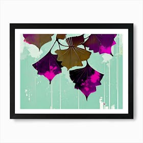 Ginkgo Leaves 37 Art Print