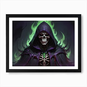 Skeleton 20 Art Print