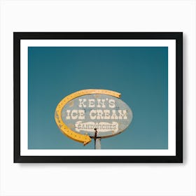 Route 66 IV on Film Art Print