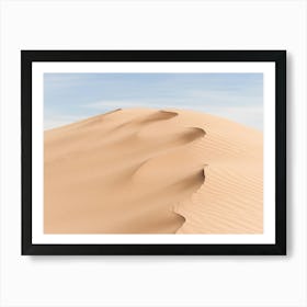 Sand Dunes of Erg Admer in Algeria Art Print