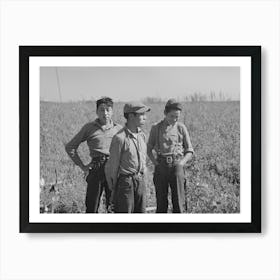 Young Blueberry Pickers Near Little Fork, Minnesota By Russell Lee Art Print