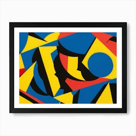 Abstract Shapes Poster