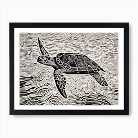 Sea Turtle 3 Art Print