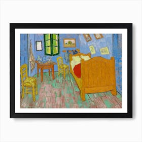 The Bedroom, Vincent Van Gogh Art Print