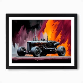 'The Car' Art Print