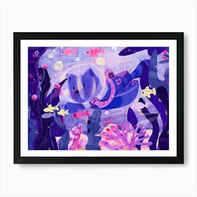 Under the sea Art Print