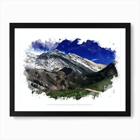 Parque Provincial Aconcagua, Mendoza & The Central Andes, Argentina Art Print