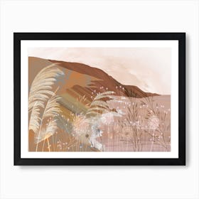 Sand Dunes Art Print