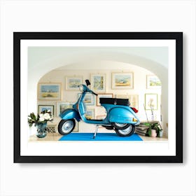 Scooters Art Print