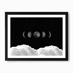 Lunar Art Print
