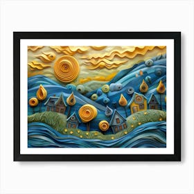 Pure Happiness - Joyful and Colorful Abstract Art Print