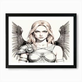 Angel 3 Art Print