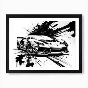 Lamborghini 230 Art Print