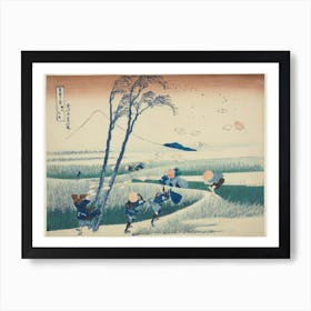 Thirty Six Views Of Mount Fuji, Katsushika Hokusai 10 Art Print