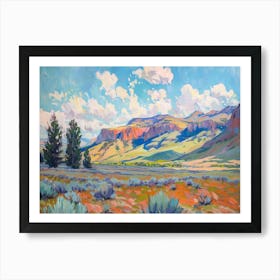Western Landscapes Wyoming 4 Art Print