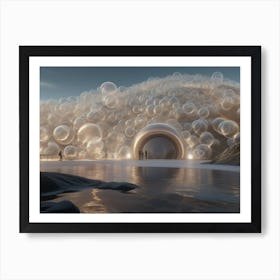 Bubbles In The Water Art Print