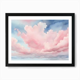 Pink Clouds 1 Art Print