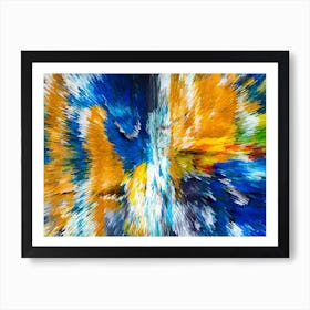 Acrylic Extruded Painting 110 Art Print