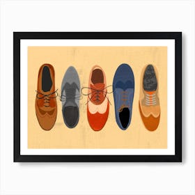 Brogues Art Print