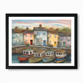 Cornish Gift Shop Art Print