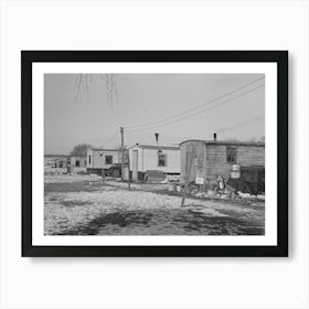 Part Of Shantytown,Spencer, Iowa By Russell Lee Art Print