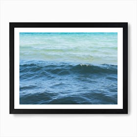 Blue Ocean In Italy Art Print