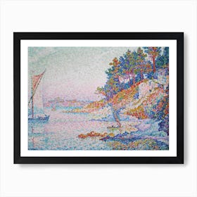 La Calanque, Paul Signac Art Print