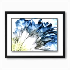 Blue Flower Art Print