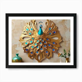 Peacock Wall Art 9 Art Print