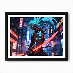 Samurai 1 Art Print