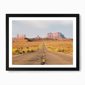 Monument Valley Highway Art Print
