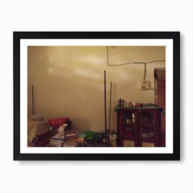 Of A Room With A Lot Of Clutter Art Print
