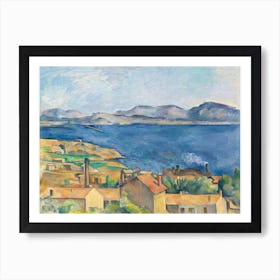 The Bay Of Marseille, Seen From L’Estaque, Paul Cézanne Art Print
