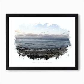 Little Watego S Beach, Byron Bay, New South Wales Art Print