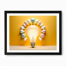 Idea Stock Videos & Royalty-Free Footage Art Print