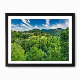 Green Valley With Trees 20230816095782rt1pub Art Print