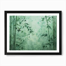 Bamboo Forest 5 Art Print