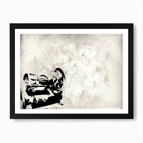 Mural Art Illustration In A Photomontage Style 14 Art Print