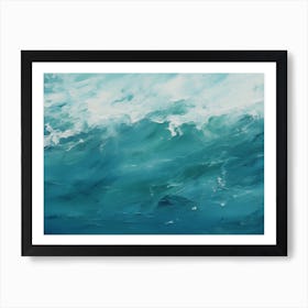 Ocean Wave Art Print