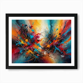 Abstract Painting 6 Art Print