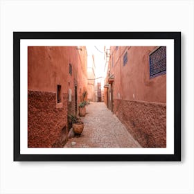 Streets Of Marrakech Morocco 2 Art Print
